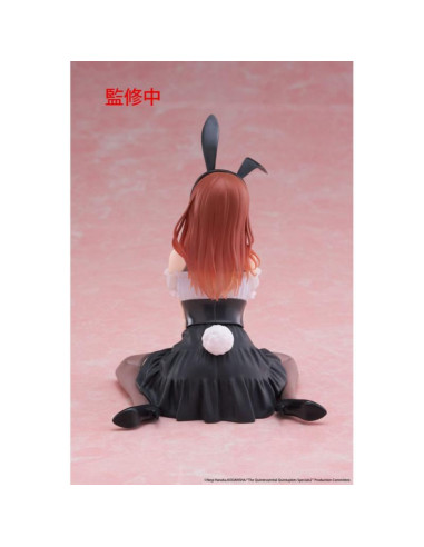 Figura Miku Nakano Bunny version. Desktop Cute 13cm  - Figura Hitagi Senjougahara - Monogatari Desktop Cute aproximada 13cm