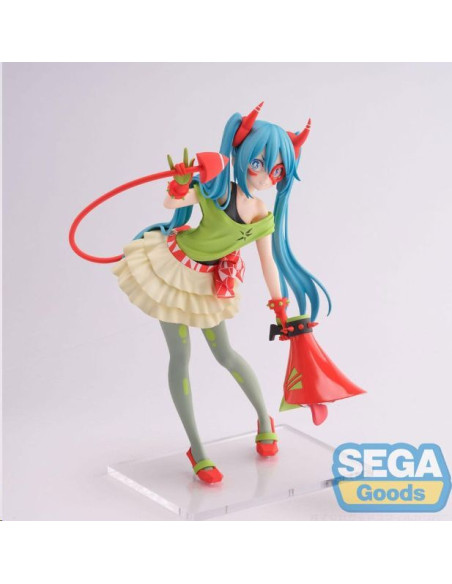 Figura Hatsune Miku X de Monstar. Project DIVA (aprox. 20cm)  - Figura Hatsune Miku Pierretta. Project DIVA