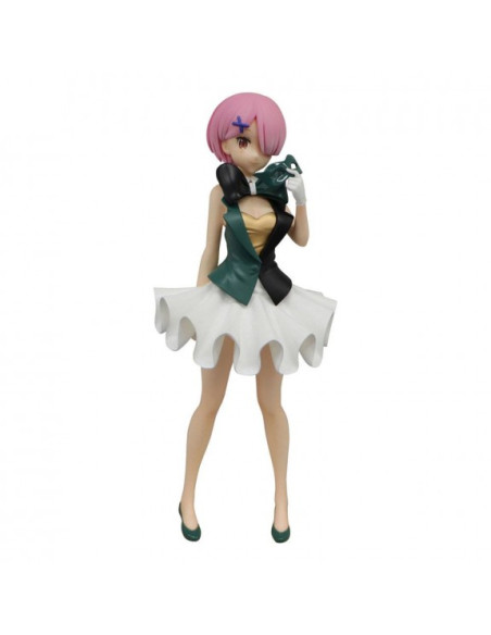 Figure Ram in Circus. Re: Zero  - Figure Emilia MofuMofu Flufy pack. Re: Zero