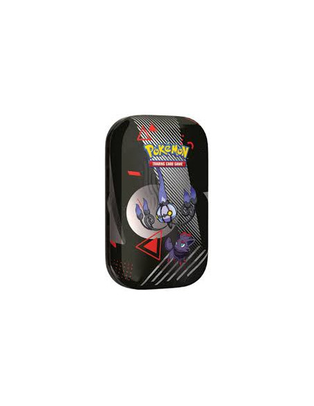 Scarlet & Violet 8.5 Black Bolt and White Flare: Mini tin Chandelure (English)  - 1 Pokemon Black Bolt Booster Pack per Tin 1 Po