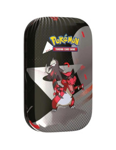 Scarlet & Violet 8.5 Black Bolt and White Flare: Mini tin Krookodile  (English)  - 1 Pokemon Black Bolt Booster Pack per Tin 1 P