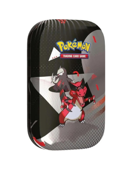 Scarlet & Violet 8.5 Black Bolt and White Flare: Mini tin Krookodile  (English)  - 1 Pokemon Black Bolt Booster Pack per Tin 1 P