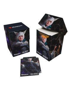 Final Fantasy x MTG. Deckbox 100+ Y'shtola. Ultra Pro  - Final Fantasy x MTG. Deckbox 100+ Y'shtola. Ultra Pro