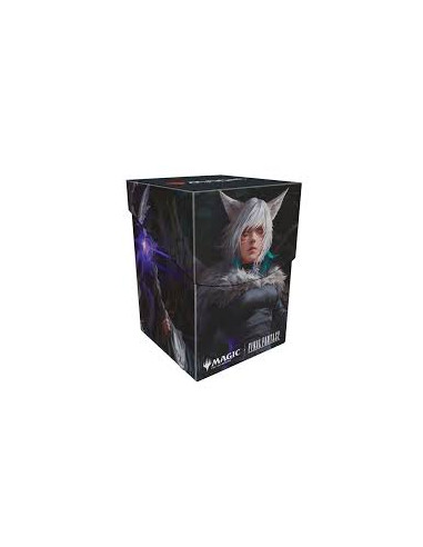 Final Fantasy x MTG. Deckbox 100+ Y'shtola. Ultra Pro  - Final Fantasy x MTG. Deckbox 100+ Y'shtola. Ultra Pro