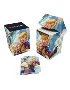Final Fantasy x MTG. Deckbox 100+ Tidus. Ultra Pro  - Final Fantasy x MTG. Deckbox 100+ Tidus. Ultra Pro