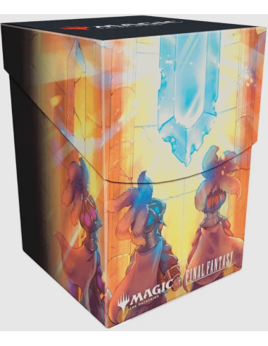 Final Fantasy x MTG. Deckbox 100+ Crystal's Chosen. Ultra Pro  - Final Fantasy x MTG. Deckbox 100+ Crystal's Chosen. Ultra Pro