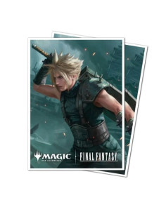 Fundas Apex Final Fantasy x MTG. Cloud. Ultra Pro  - Fundas Apex Final Fantasy x MTG. Cloud. Ultra Pro 105x Fundas tamaño Estánd 2
