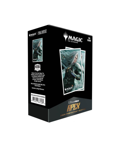 Apex Sleeves Final Fantasy x MTG. Sephiroth. Ultra Pro  - Apex Sleeves Final Fantasy x MTG. Sephiroth. Ultra Pro