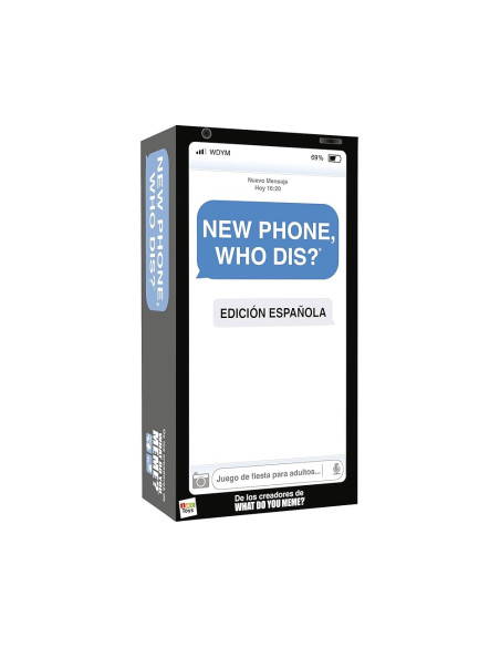 WHAT DO YOU MEME? NEW PHONE WHO DIS. VERSION ESPAÑOLA  - El juego de mensajería 100% offline! Compite para crear el hilo de conv