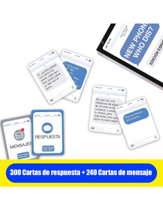 WHAT DO YOU MEME? NEW PHONE WHO DIS. VERSION ESPAÑOLA  - El juego de mensajería 100% offline! Compite para crear el hilo de conv 2