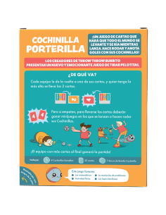 Cochinilla Porterilla. Board Game (Spanish)  - ¡UN JUEGO DE CARTAS QUE HARÁ QUE TODO EL MUNDO SE LEVANTE Y SE RÍA MIENTRAS LANZA 2