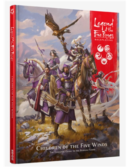 Legend of the Five Rings. Children of the Five Winds. Ingles  - Hace mucho tiempo, los pueblos que se convertirían en los antepa
