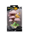 Figura Pokemon Bosque de Primavera. Pikachu y Caterpie  - Figura Pokemon Bosque de Primavera. Pikachu y Caterpie
