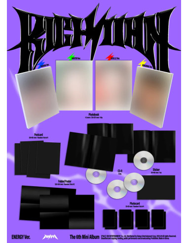 (PRE-ORDER) aespa - [RICH MAN] 6th Mini Album ENERGY NINGNING Version  - (PRE-ORDER) aespa - [RICH MAN] 6th Mini Album ENERGY NI