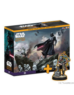 RESERVA Star Wars LEGIÓN: Galactic Empire Starter Set + Figura PROMO  - Reserva 1 caja de inicio de la nueva edición de Star War