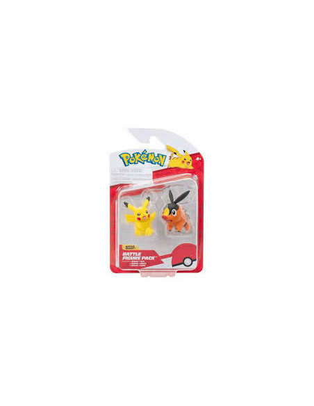Figure Pokemon. Pikachu And Tepig.  - Figure Pokemon. Pikachu And Tepig.