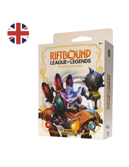 RESERVA Riftbound: League of Legends TCG - Spiritforged: Champion Deck Rumble (Inglés)  - Este producto es una RESERVA, y se ser