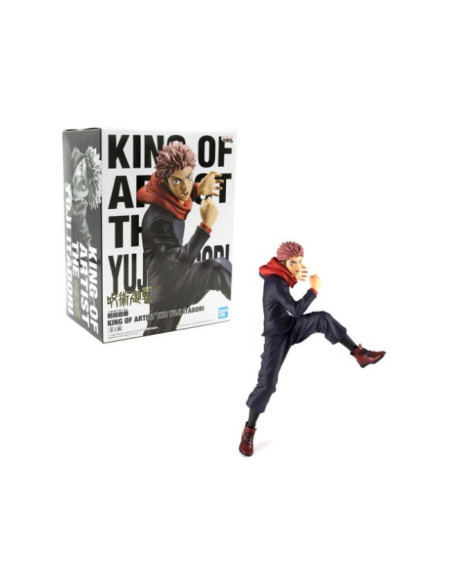 Figura King of artist. Yuji Itadori. Jujutsu Kaisen  - Banpresto presenta dentro de su línea de productos la figura de YUJI ITAD