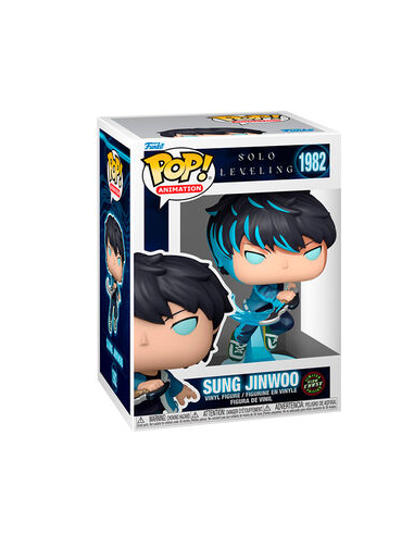 Funko Pop Sung Jinwoo. Solo Leveling. GLOW CHASE  - 