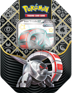 Paldean Fates Tin Iron Treads EX. (English)  - 