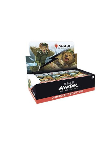 RESERVA MTG - Avatar: the Last Airbender Caja de Sobres Jumpstart (24) Inglés  - Este producto es una RESERVA, y se servirá en l