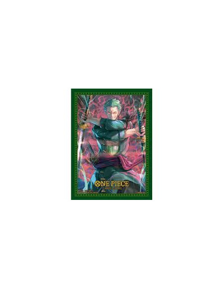 Fundas One Piece TCG Roronoa Zoro (70)  - Fundas One Piece (70) Tamaño estandar