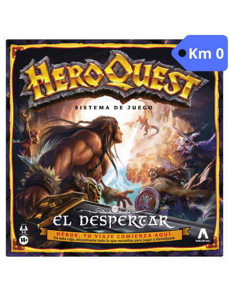 HeroQuest El Despertar. KM0  - Juego de mesa abierto con material interior nuevo y precintado ¡Como nuevo! Este juego de mesa ha