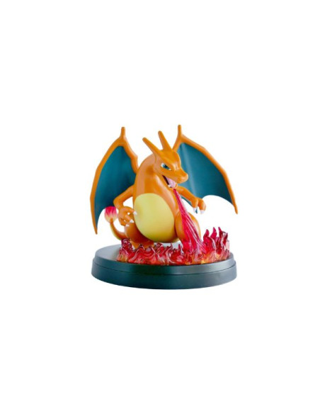 Figura Charizard Ex. Con Expositor De Carta.  - 