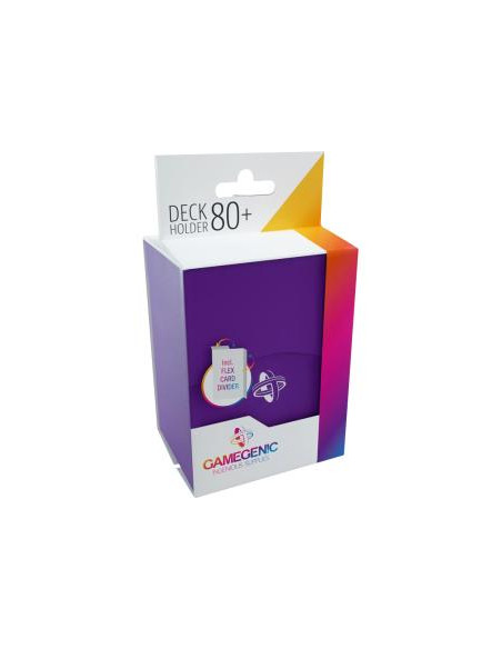 Deck Holder 80+ Purple/Morado. Gamegenic  - Deck Holder 80+ Purple/Morado. Gamegenic