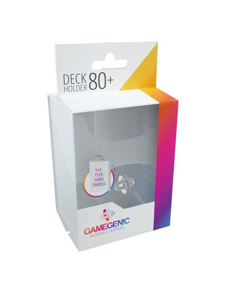 Deck Holder 80+ Transparente / Clear. Gamegenic  - Deck Holder 80+ Transparente. Gamegenic