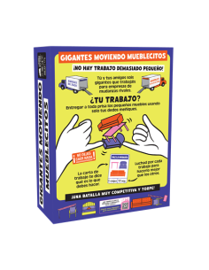 Gigantes Moviendo Mueblecitos. Un Juego de Exploding Kittens  -  ¡NO HAY TRABAJO DEMASIADO PEQUEÑO!  Tú y tus amigos sois gigant 2