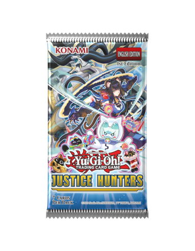 Cazadores de la Justicia: Sobre Justice Hunters (7) - Inglés Yu-Gi-Oh!  - 