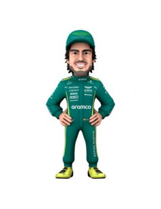 Minix Figurine Fernando Alonso. Aston Martin Formula 1  - Minix Figurine Fernando Alonso 2