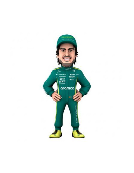 Minix Figurine Fernando Alonso. Aston Martin Formula 1  - Minix Figurine Fernando Alonso