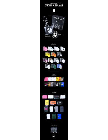 BTS - [2025 BTS FESTA] CAPSULE ALBUM Vol.1  - BTS - [2025 BTS FESTA] CAPSULE ALBUM Vol.1 Contenido:    1  NFC CD  (random out of