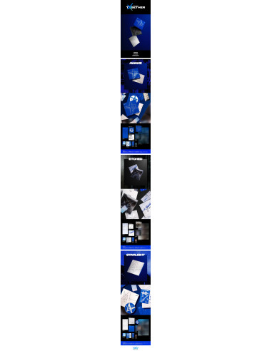 TXT - [THE STAR CHAPTER : TOGETHER]  -  TXT - [THE STAR CHAPTER : TOGETHER]Versiones: Awaked (Azul), Etched (Negro) y Starlight 