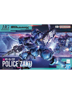 Hg Police Zaku GQuuuuuuX Series 1/144  - Hg Police Zaku GQuuuuuuX Series 1/144                                                  