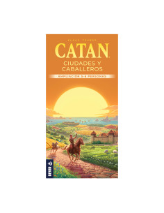 Catan: Ciudades y caballeros Expansión 5-6 Jugadores  - Expansión que da la posibilidad de jugar a Ciudades y Caballeros con 5 o
