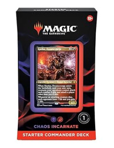 Starter Commander Deck 2022 - Chaos Incarnate (Ing)  - Starter Commander Deck 2022 - Chaos Incarnate (Ing)