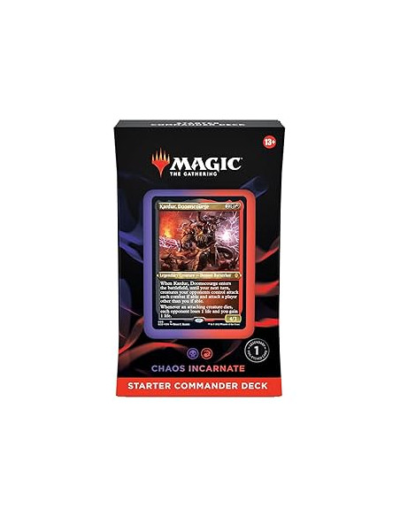 Starter Commander Deck 2022 - Chaos Incarnate (Ing)  - Starter Commander Deck 2022 - Chaos Incarnate (Ing)