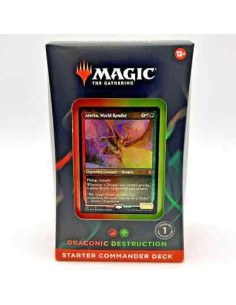 Starter Commander Deck 2022 - Draconic Destruction (Ing)  - Starter Commander Deck 2022 - Draconic Destruction (Ing)