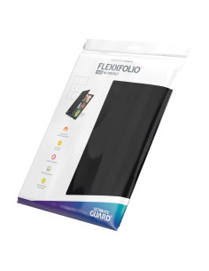 Ultimate Guard FlexxFolio 360 - 18 Bolsillos Negro  - Ultimate Guard FlexxFolio 360 - 18 Bolsillos Negro