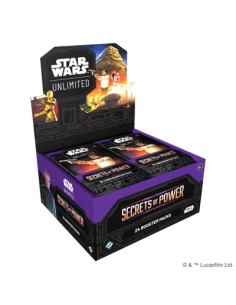 RESERVA Star Wars Unlimited. Secretos del Poder: Caja de Sobres (24) Inglés  - Este producto es una RESERVA, y se servirá en la 