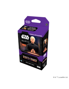 RESERVA Star Wars Unlimited - Secretos del Poder: Mazo Canciller Palpatine (Inglés)  - Este producto es una RESERVA, y se servir