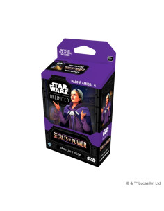 RESERVA Star Wars Unlimited - Secretos del Poder: Mazo Padmé Amidala (Inglés)  - Este producto es una RESERVA, y se servirá en l