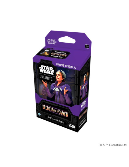 RESERVA Star Wars Unlimited - Secretos del Poder: Mazo Padmé Amidala (Español)  - Este producto es una RESERVA, y se servirá en 