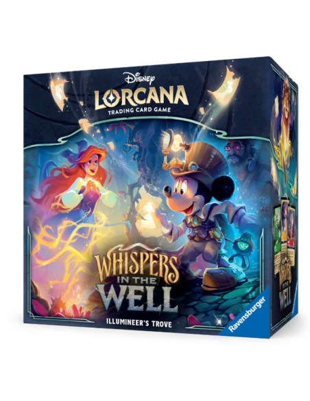 RESERVA Lorcana Whispers in the Well: Illumineer's Trove (Inglés)  - Este producto es una RESERVA, y se servirá en la fecha de s