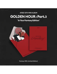 ATEEZ - [GOLDEN HOUR : PART.3 IN YOUR FANTASY EDITION] 12th Mini Album LIMITED Edition  - ATEEZ - [GOLDEN HOUR : PART.3 IN YOUR 