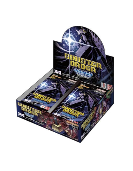 PREORDER Sinister Order EX10: Booster Box (24)  - This item is a PREORDER. It will be shipped on the release date: 29th/09/2025. PREORDER Sinister Order EX10: Booster Box (24)  - This item is a PREORDER. It will be shipped on the release date: 29th/09/2025.