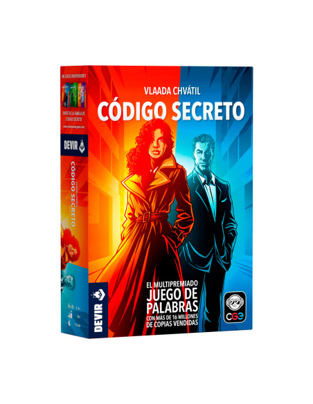 Código Secreto  - En Código secreto somos agentes que intentamos encontrar a nuestros compañeros antes que el otro equipo lo hag